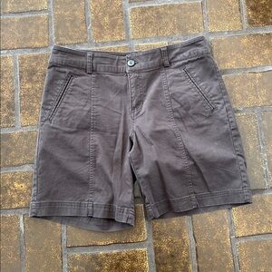 Woolrich Chocolate Brown 8” Bermuda Shorts